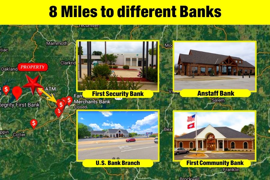  6.90 Acres for Sale in Midway, Arkansas