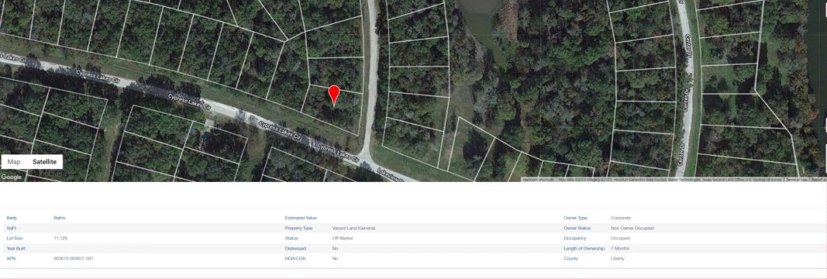  0.26 Acres for Sale in Cleveland, Texas