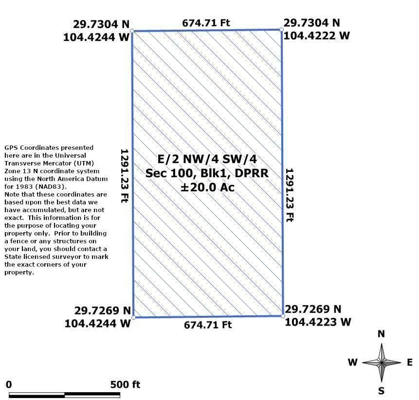  20 Acres for Sale in Adobes, Texas