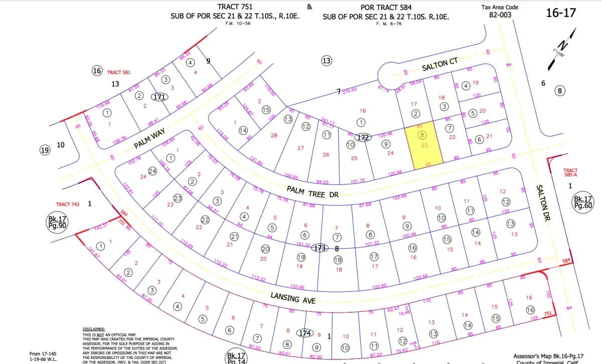  0.25 Acres for Sale in Thermal, California