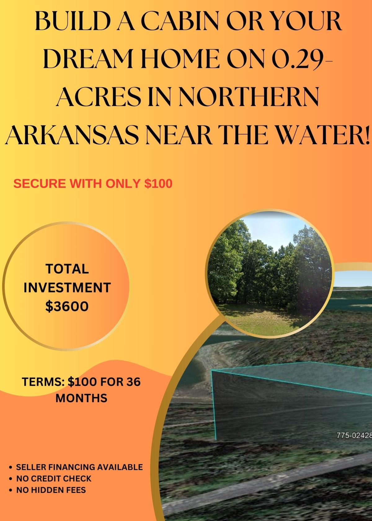  0.29 Acres for Sale in Lead Hill, Arkansas