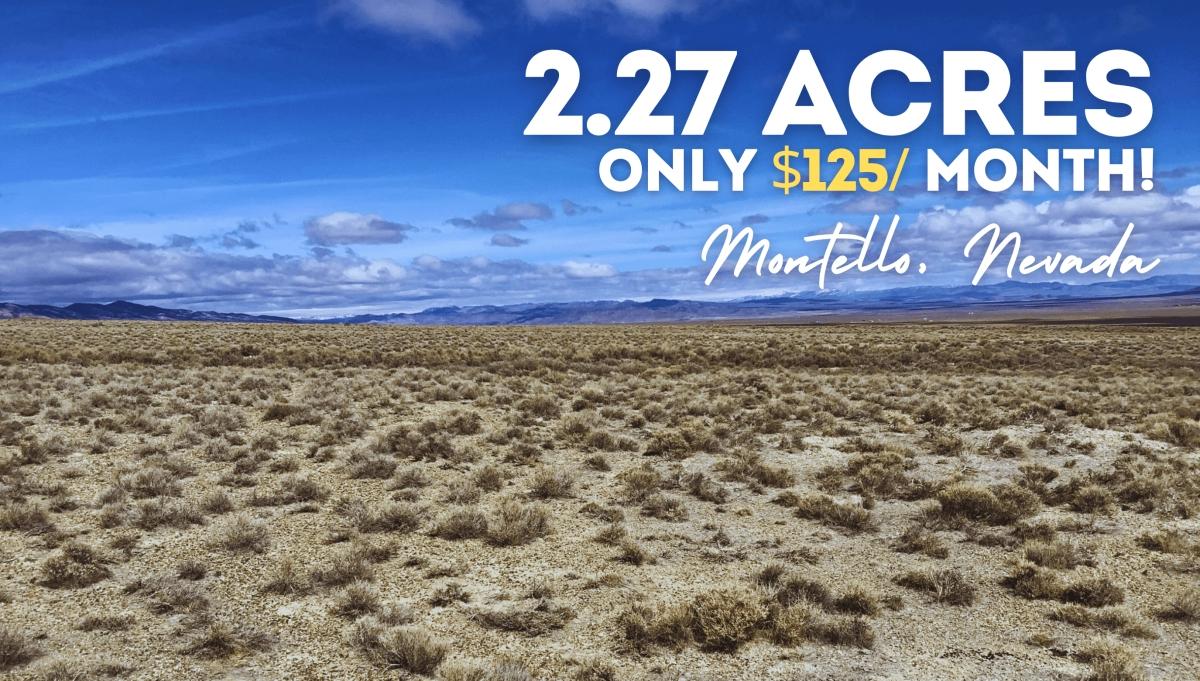  2.27 Acres for Sale in Montello, Nevada