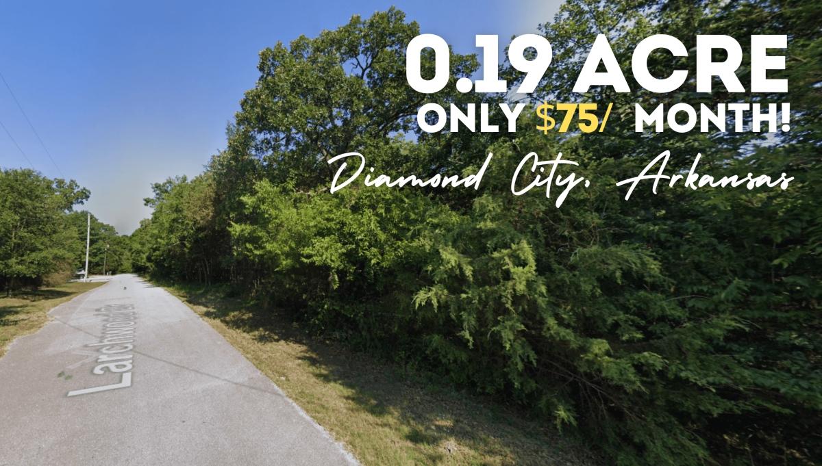  0.19 Acres for Sale in Diamond City, Arkansas