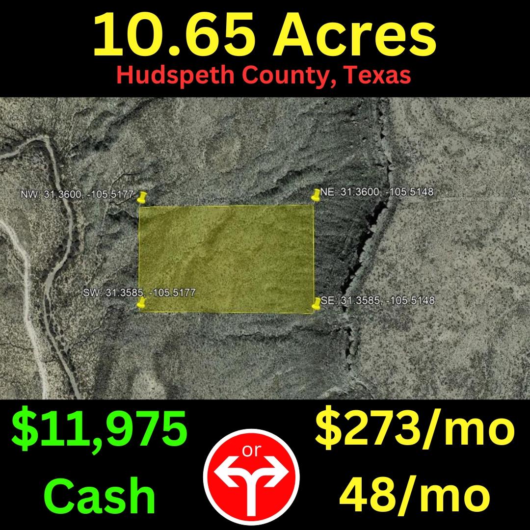  10.65 Acres for Sale in Mile High, Texas