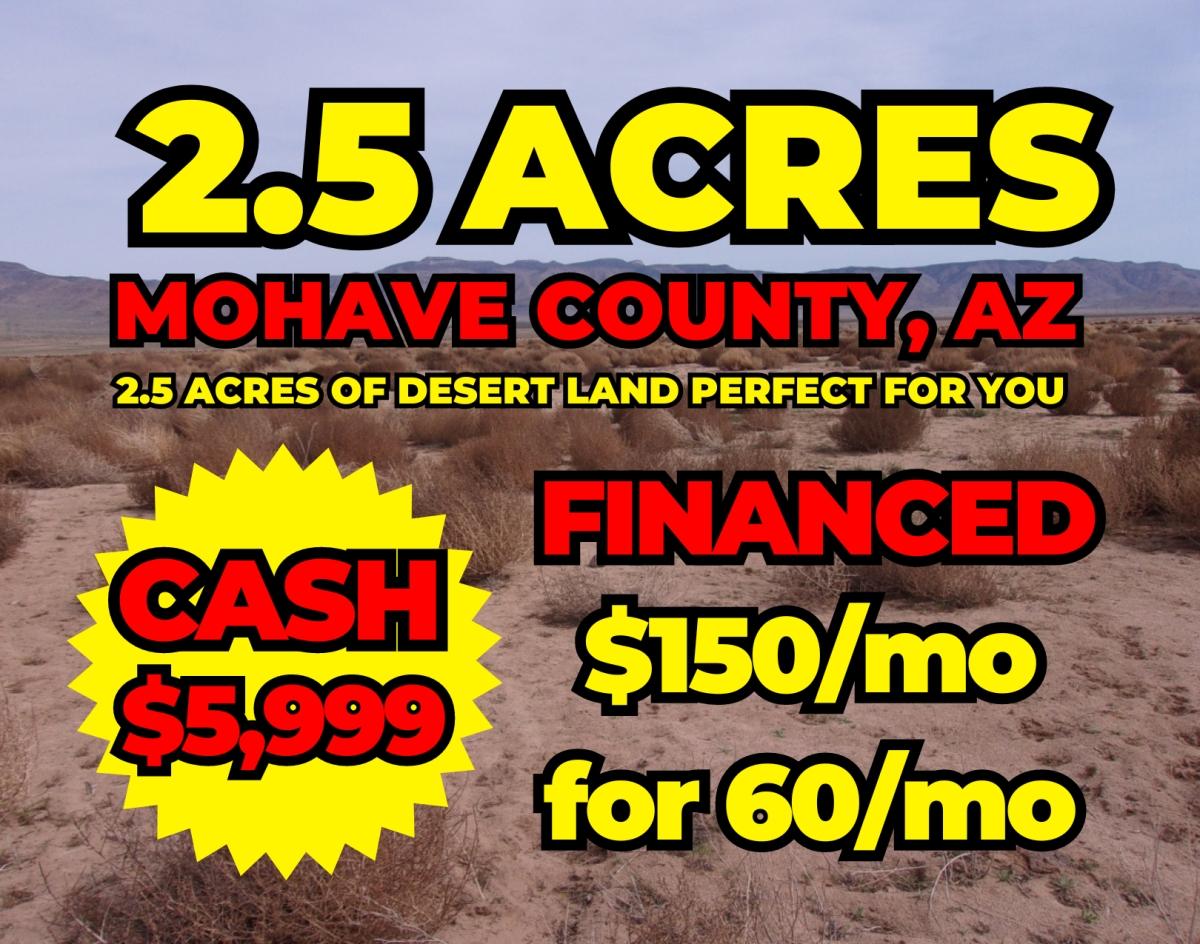  2.5 Acres for Sale in Antares, Arizona